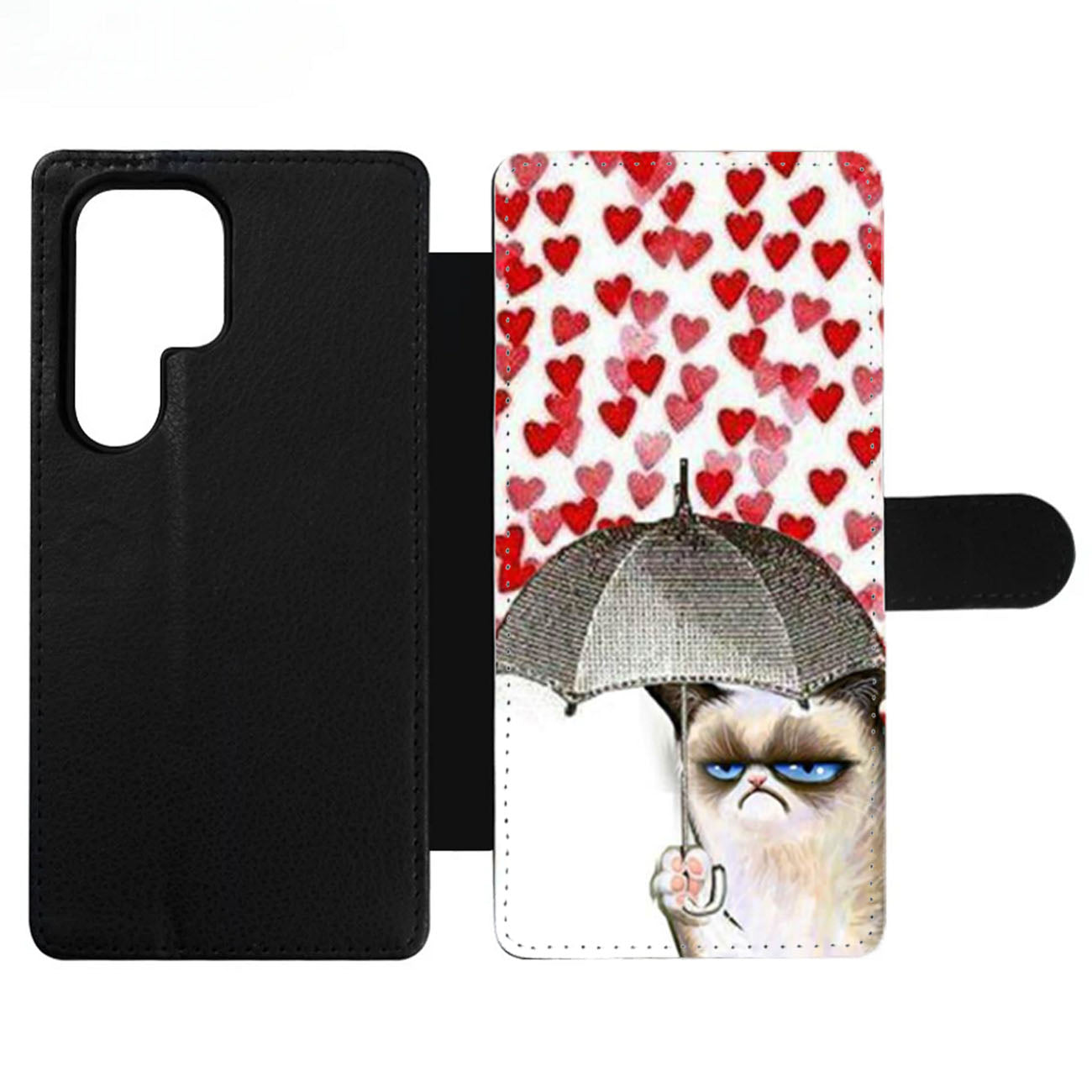 Grumpy Cat Umbrella Wallet Samsung Case