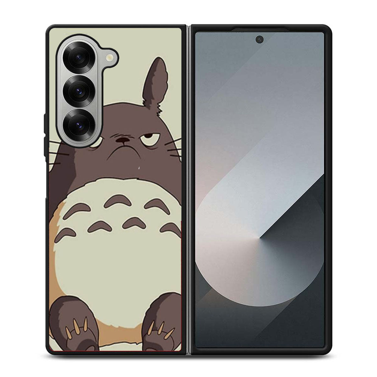 Grumpy Totoro Samsung Z Fold 6 Case