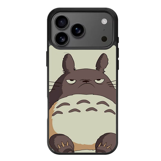 Grumpy Totoro iPhone 17 Pro Max Case