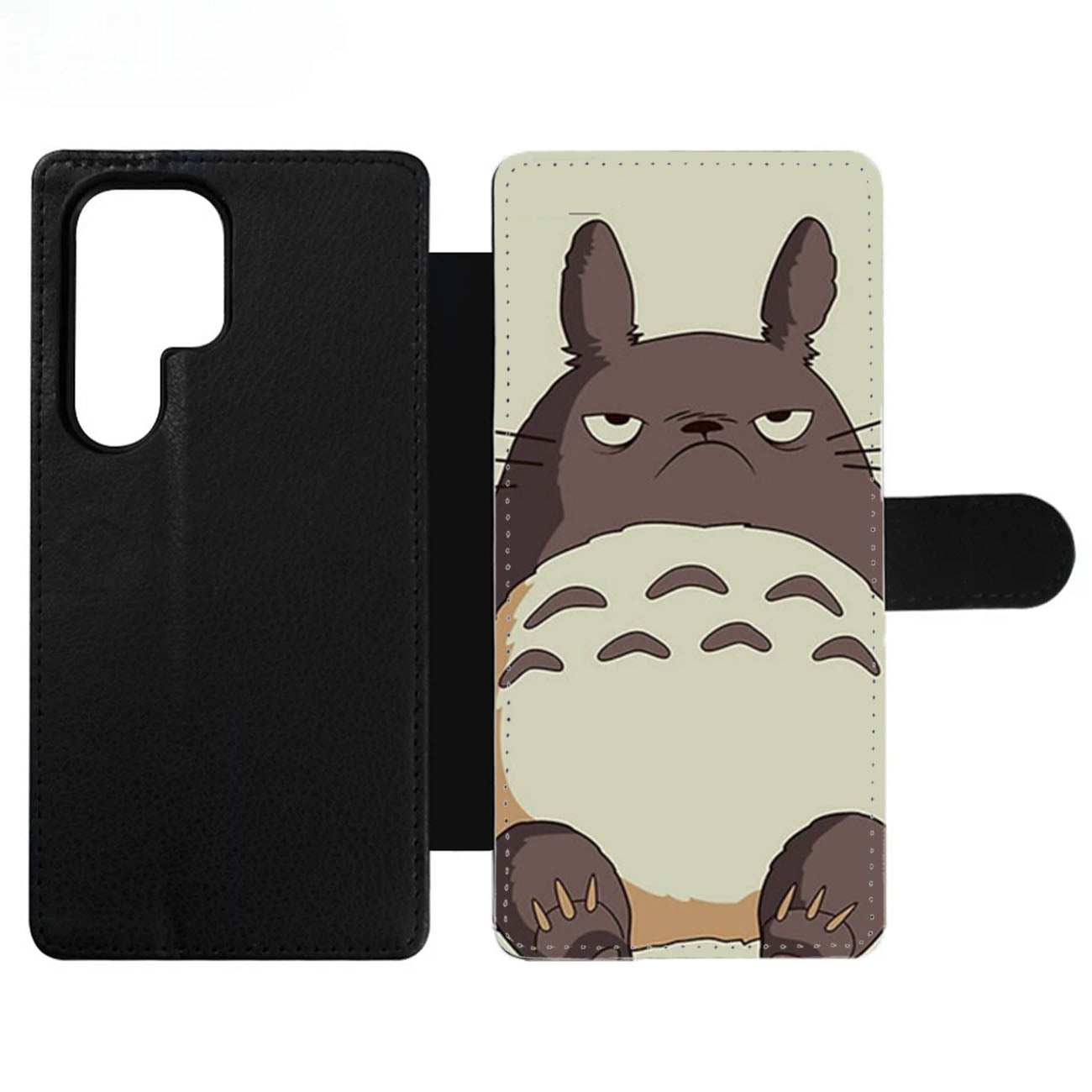 Grumpy Totoro Wallet Samsung Case