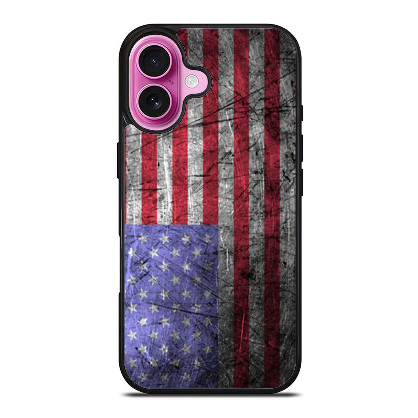 Grunge American Flag iPhone Case Cover