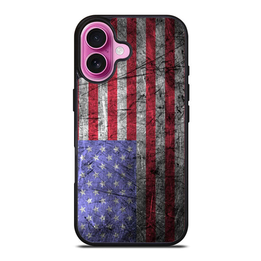 Grunge American Flag iPhone Case Cover