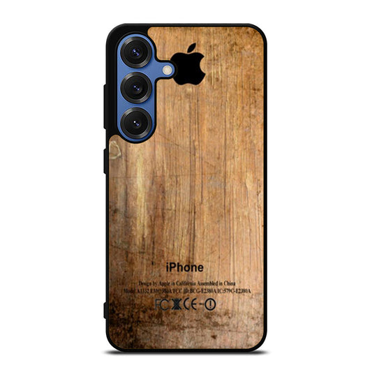 Grunge Wood Print Samsung S25 Ultra Case