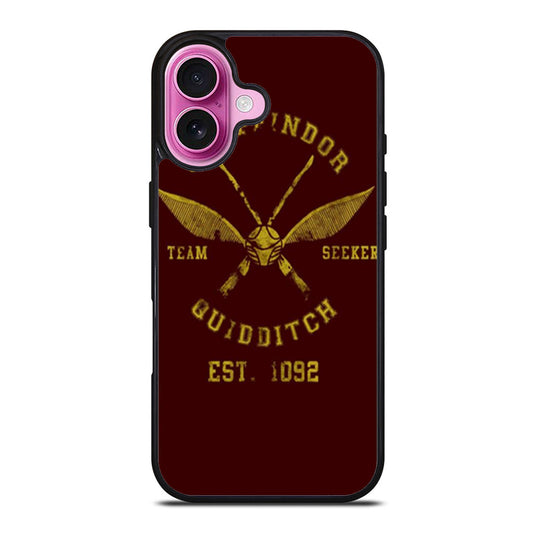 Gryffindor Team Seeker Quidditch iPhone Case Cover