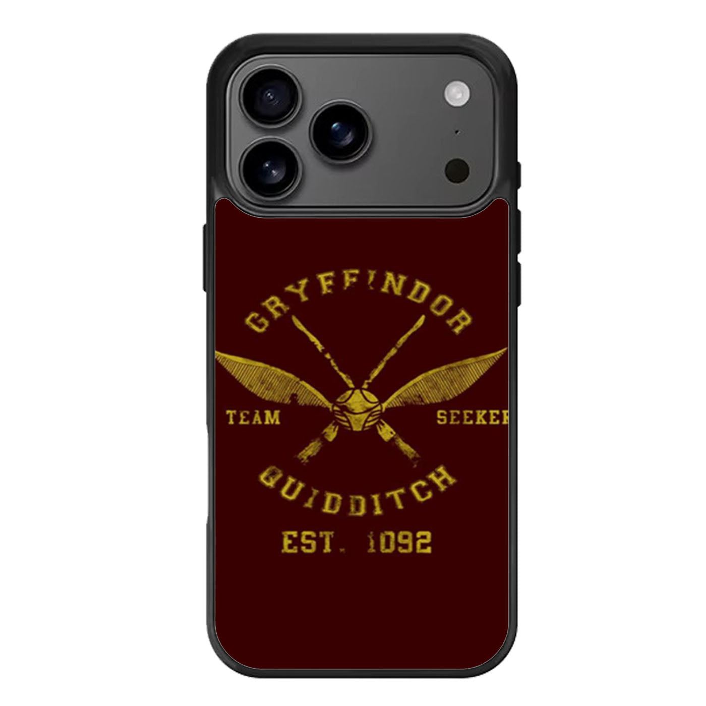 Gryffindor Team Seeker Quidditch iPhone 17 Pro Max Case