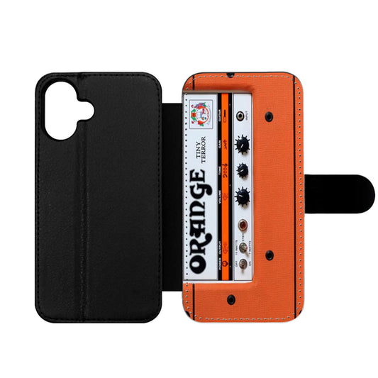 Guitar Orange Tiny Terror Wallet iPhone Case