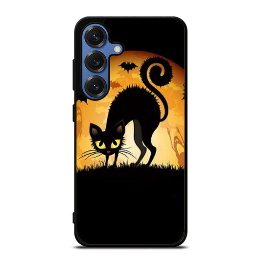 HALLOWEEN BLACK CAT Samsung S25 Ultra Case