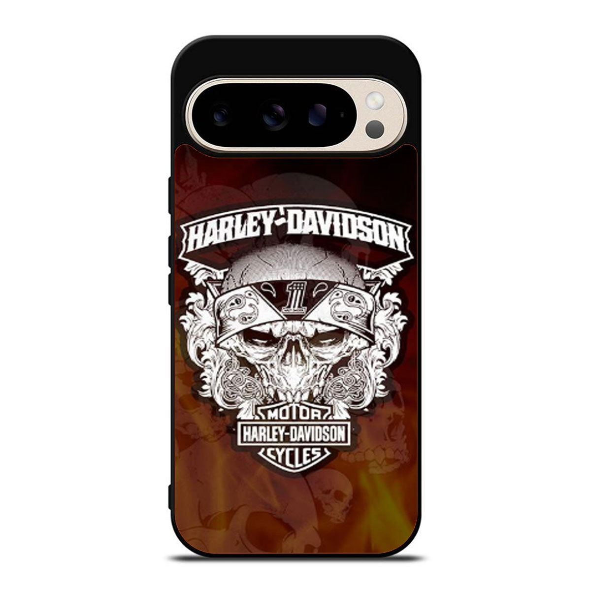 HARLEY DAVIDSON FLAME LOGO Google Pixel 9 Pro Case