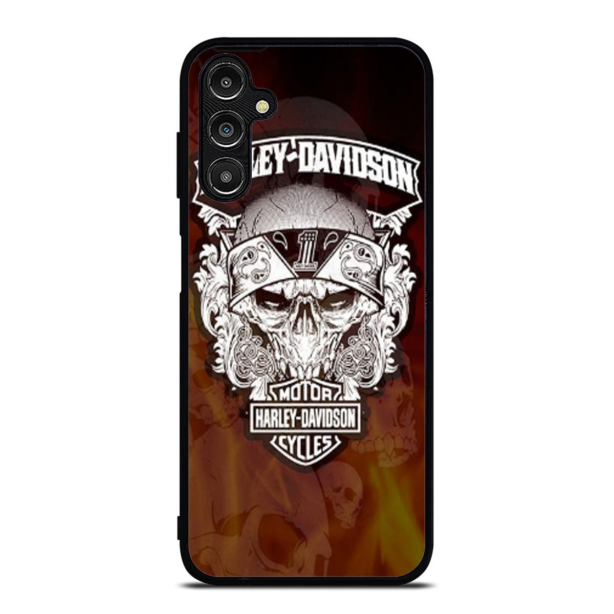 HARLEY DAVIDSON FLAME LOGO Samsung A16 Case