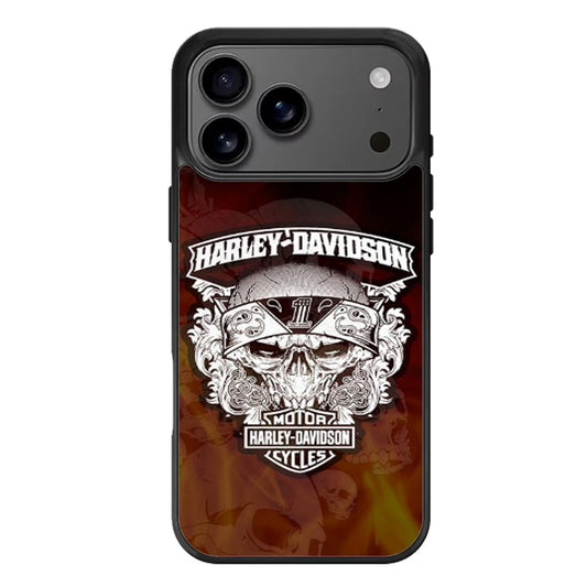 HARLEY DAVIDSON FLAME LOGO iPhone 17 Pro Max Case