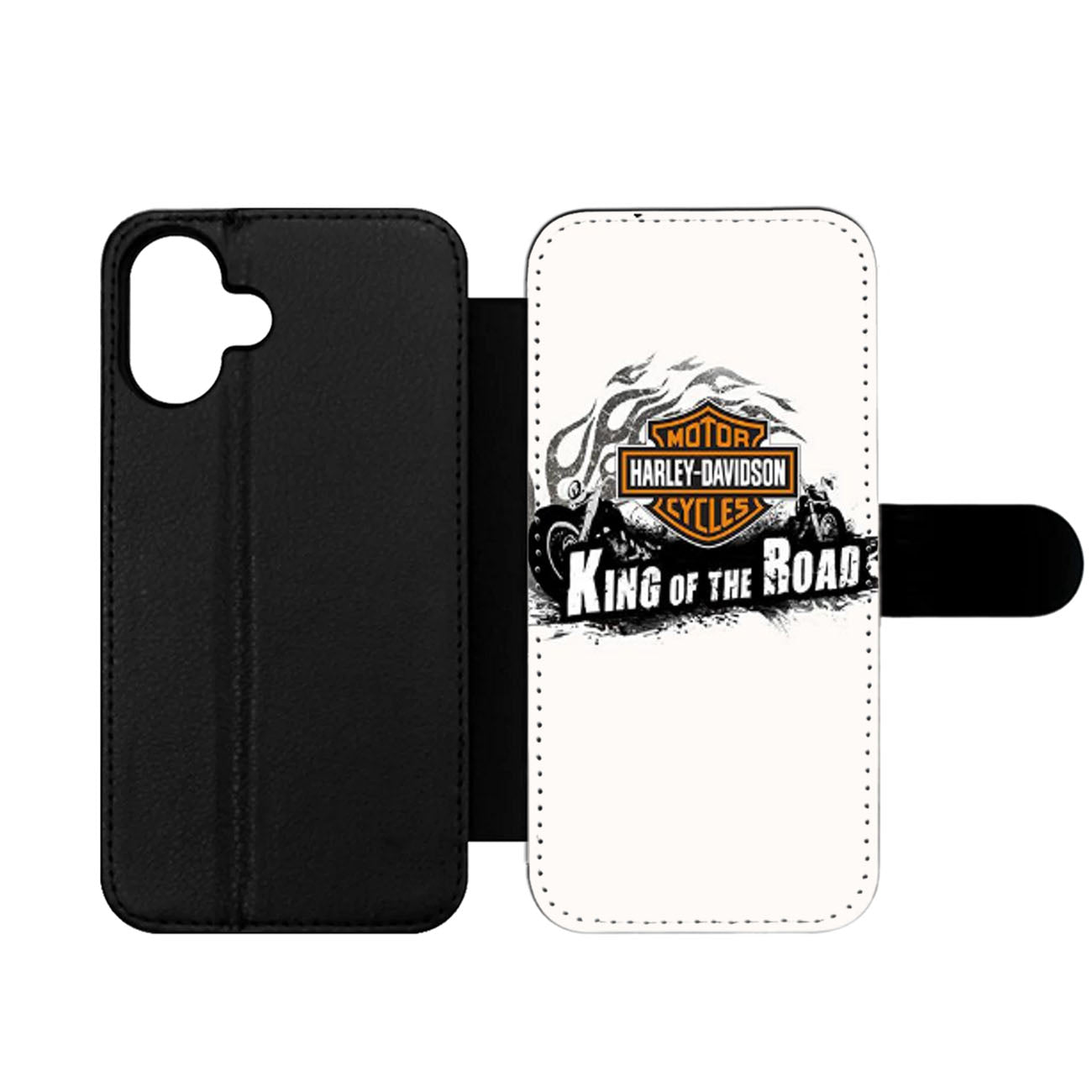 HARLEY DAVIDSON KING OF ROAD Wallet iPhone Case