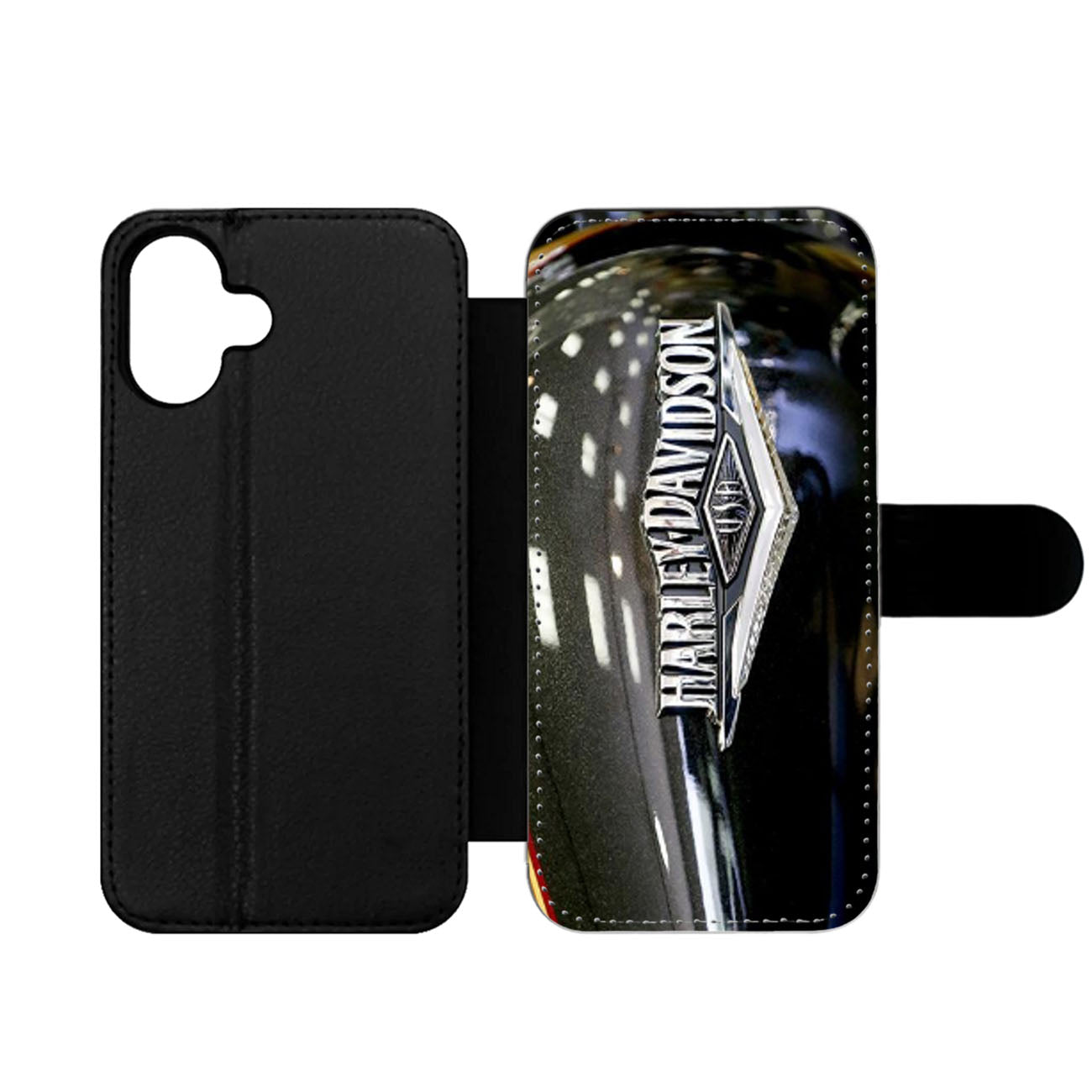 HARLEY DAVIDSON LOGO USA Wallet iPhone Case