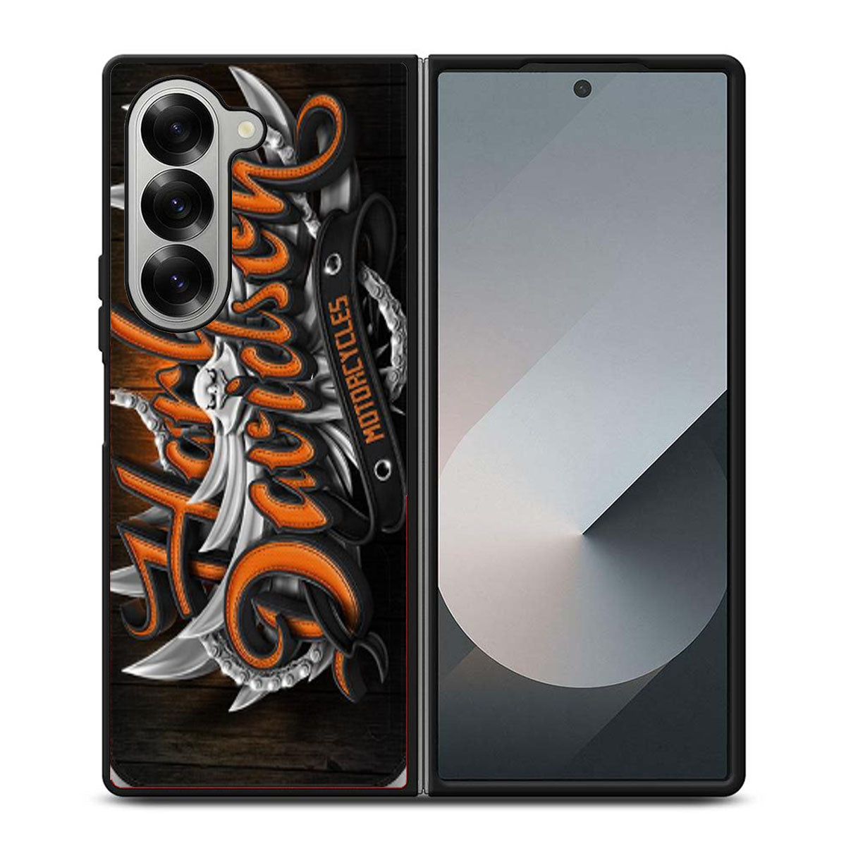 HARLEY DAVIDSON MOTORCYCLES LOGO Samsung Z Fold 6 Case