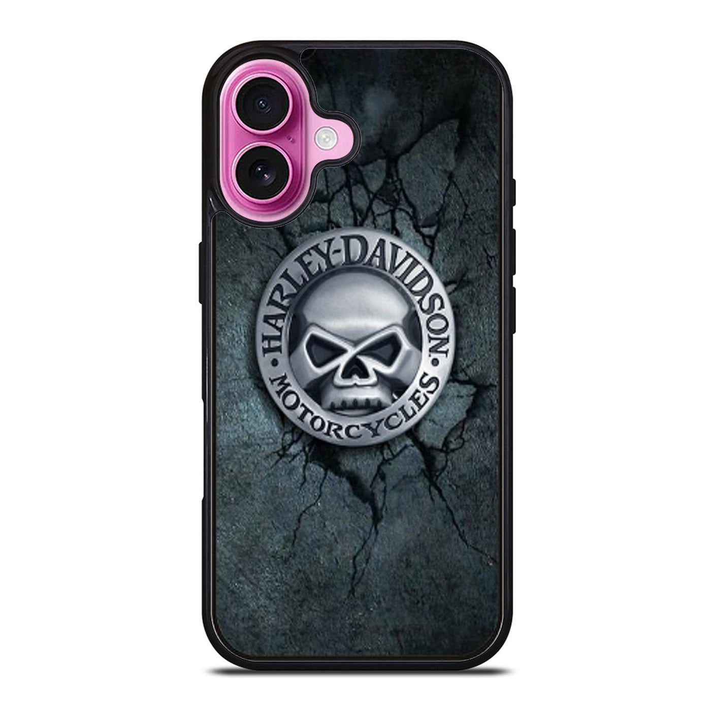 HARLEY DAVIDSON MOTORCYCLE SKULL iPhone Case Cover