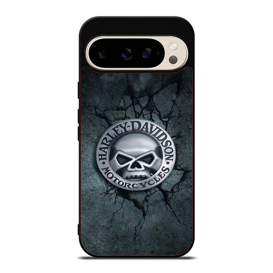 HARLEY DAVIDSON MOTORCYCLE SKULL Google Pixel 9 Pro Case