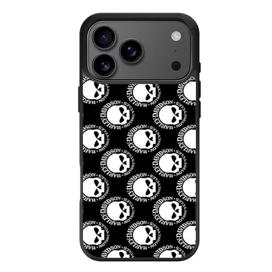 HARLEY DAVIDSON SKULL COLLAGE iPhone 17 Pro Max Case