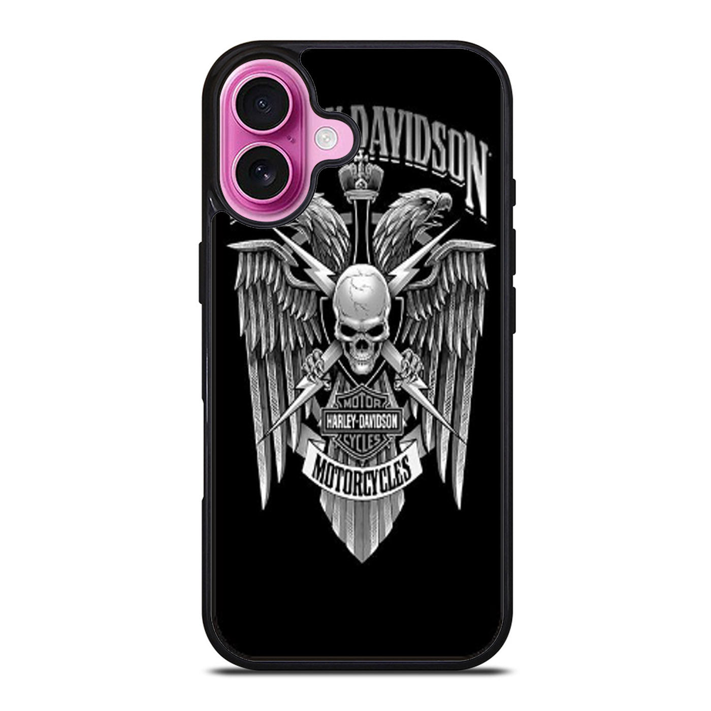 HARLEY DAVIDSON SKULL EAGLE iPhone Case Cover