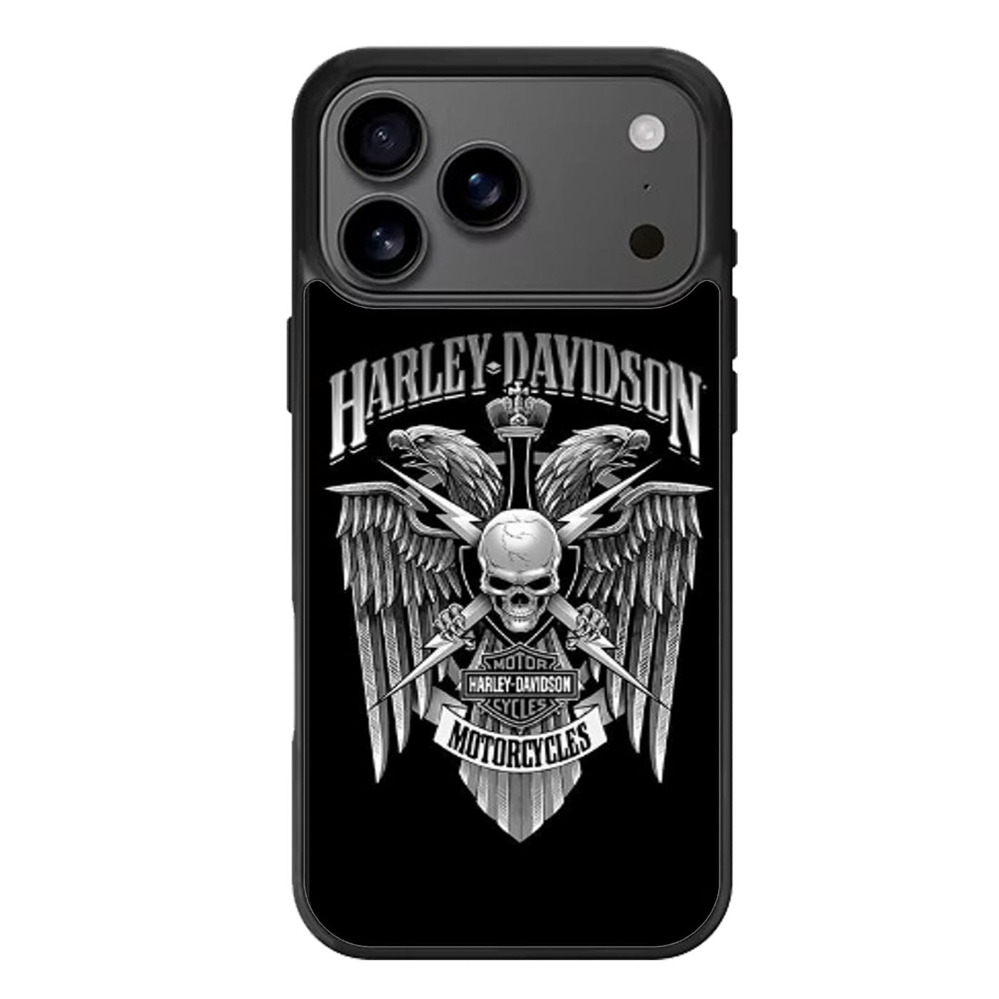 HARLEY DAVIDSON SKULL EAGLE iPhone 17 Pro Max Case