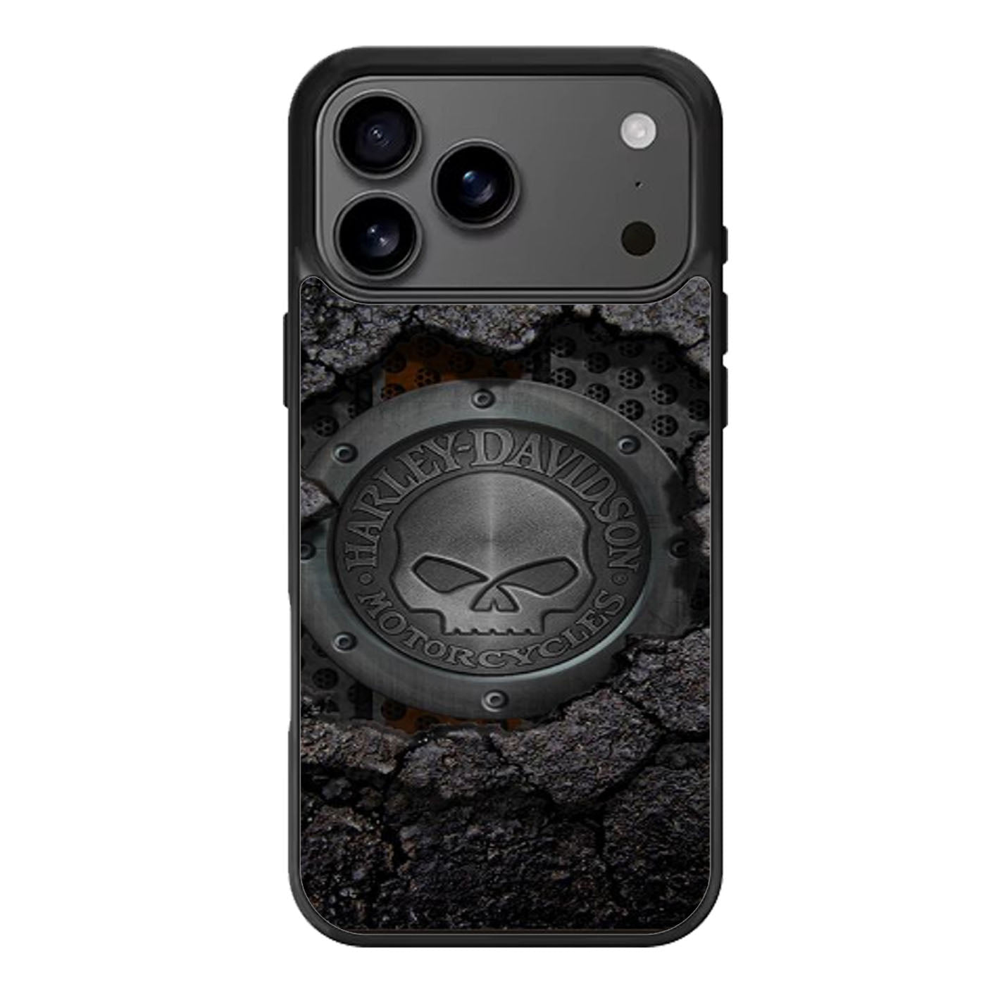 HARLEY DAVIDSON SKULL LOGO iPhone 17 Pro Max Case