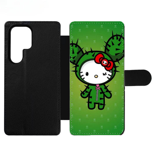 HELLO KITTY DOKITOKI DONUTELLA Wallet Samsung Case