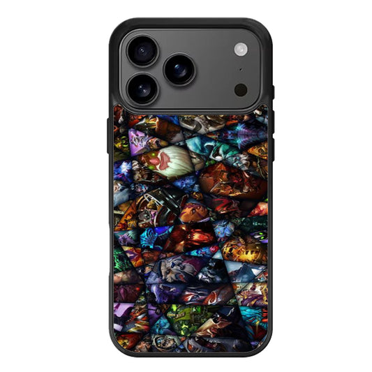 HEROES DOTA TWO iPhone 17 Pro Max Case