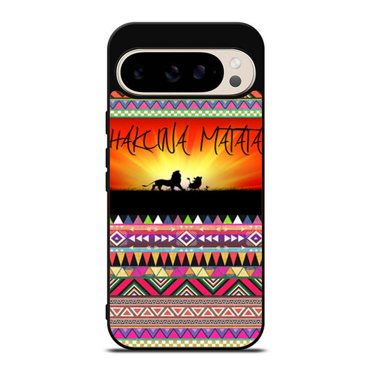Hakuna Matata Aztec Pattern Two Google Pixel 9 Pro Case