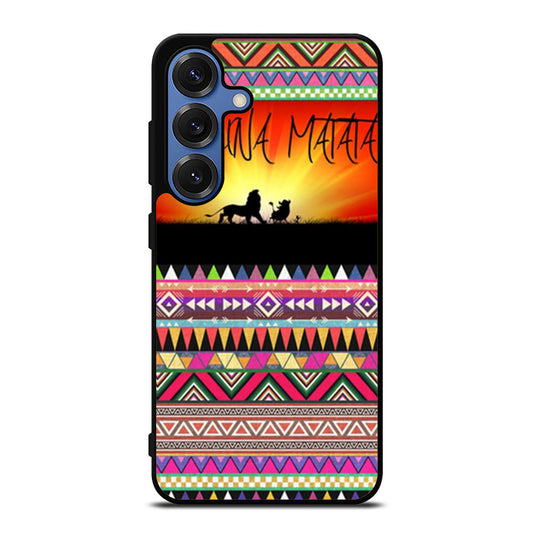 Hakuna Matata Aztec Pattern Two Samsung S25 Ultra Case