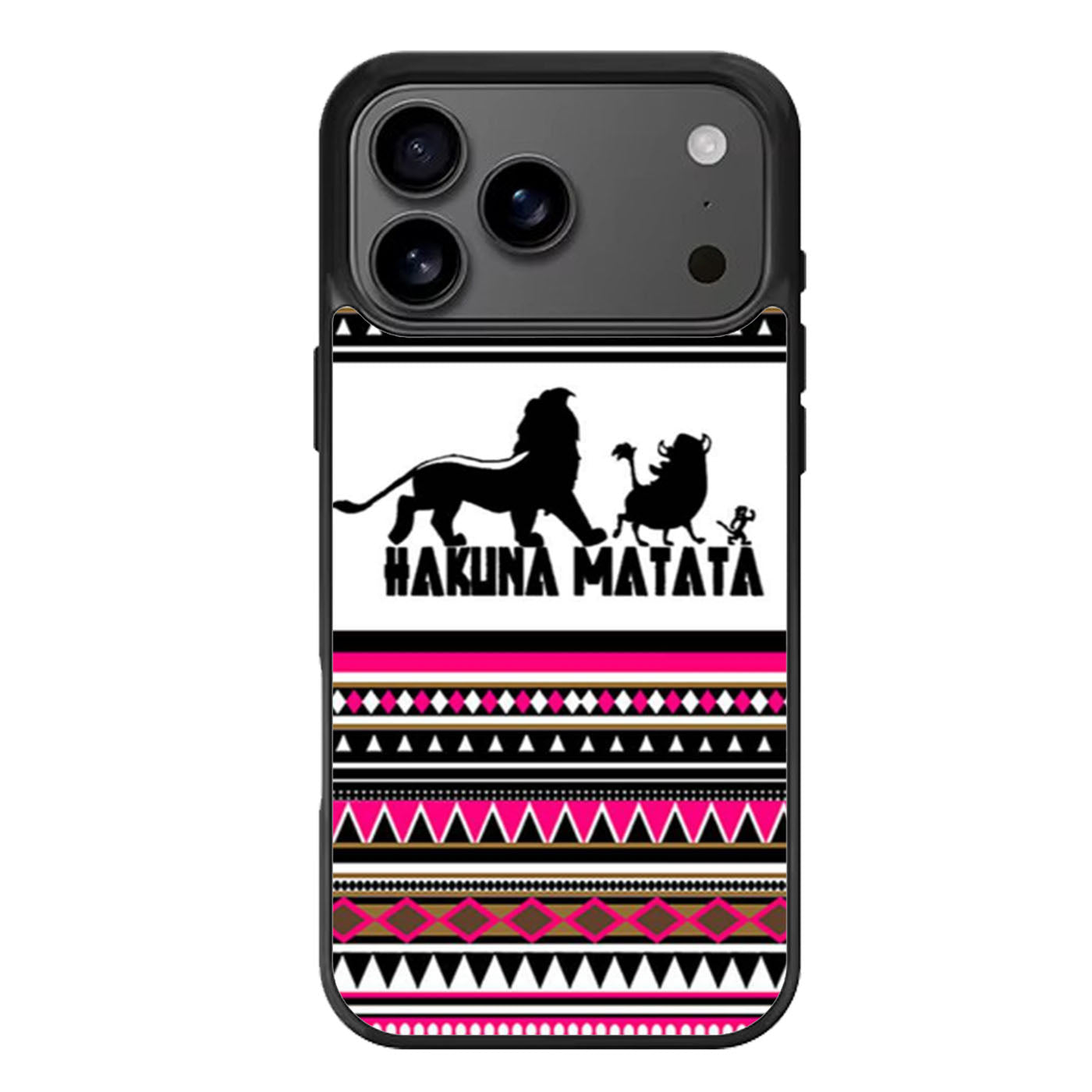 Hakuna Matata Aztec Pattern iPhone 17 Pro Max Case