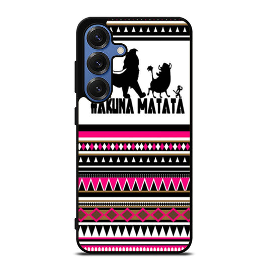 Hakuna Matata Aztec Pattern Samsung S25 Ultra Case