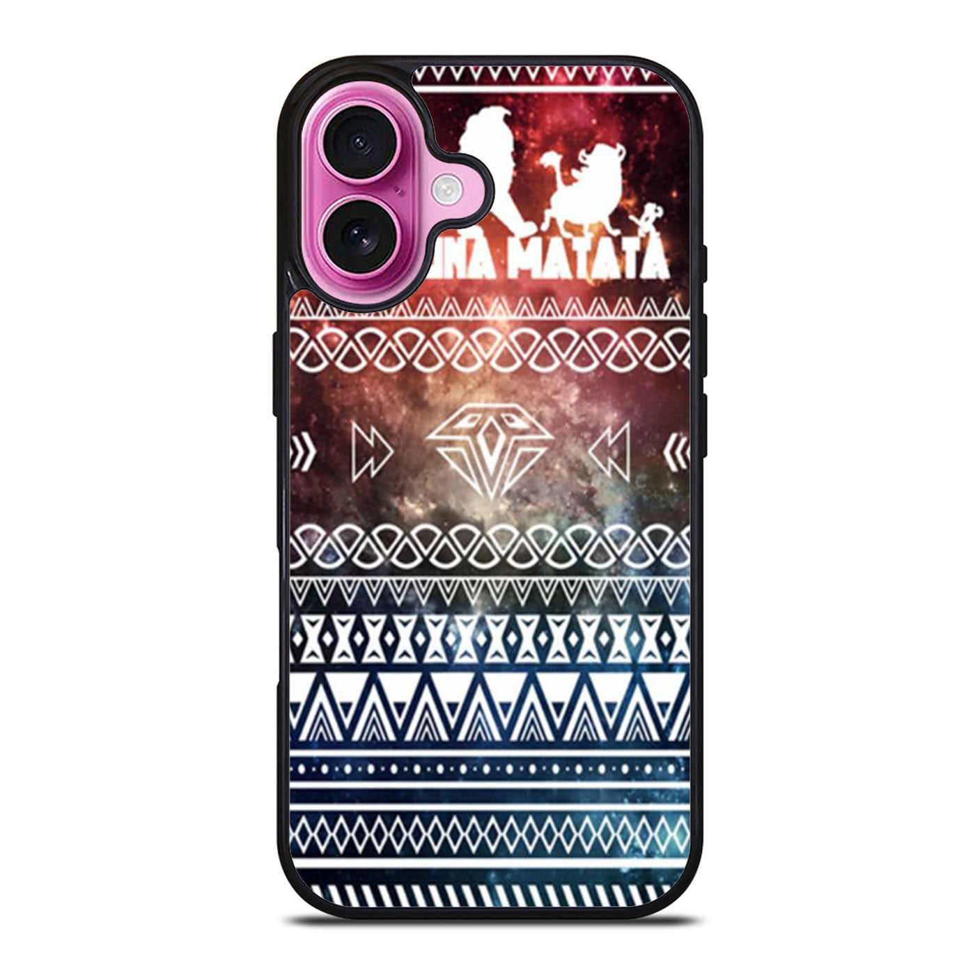 Hakuna Matata Aztec Space iPhone Case Cover