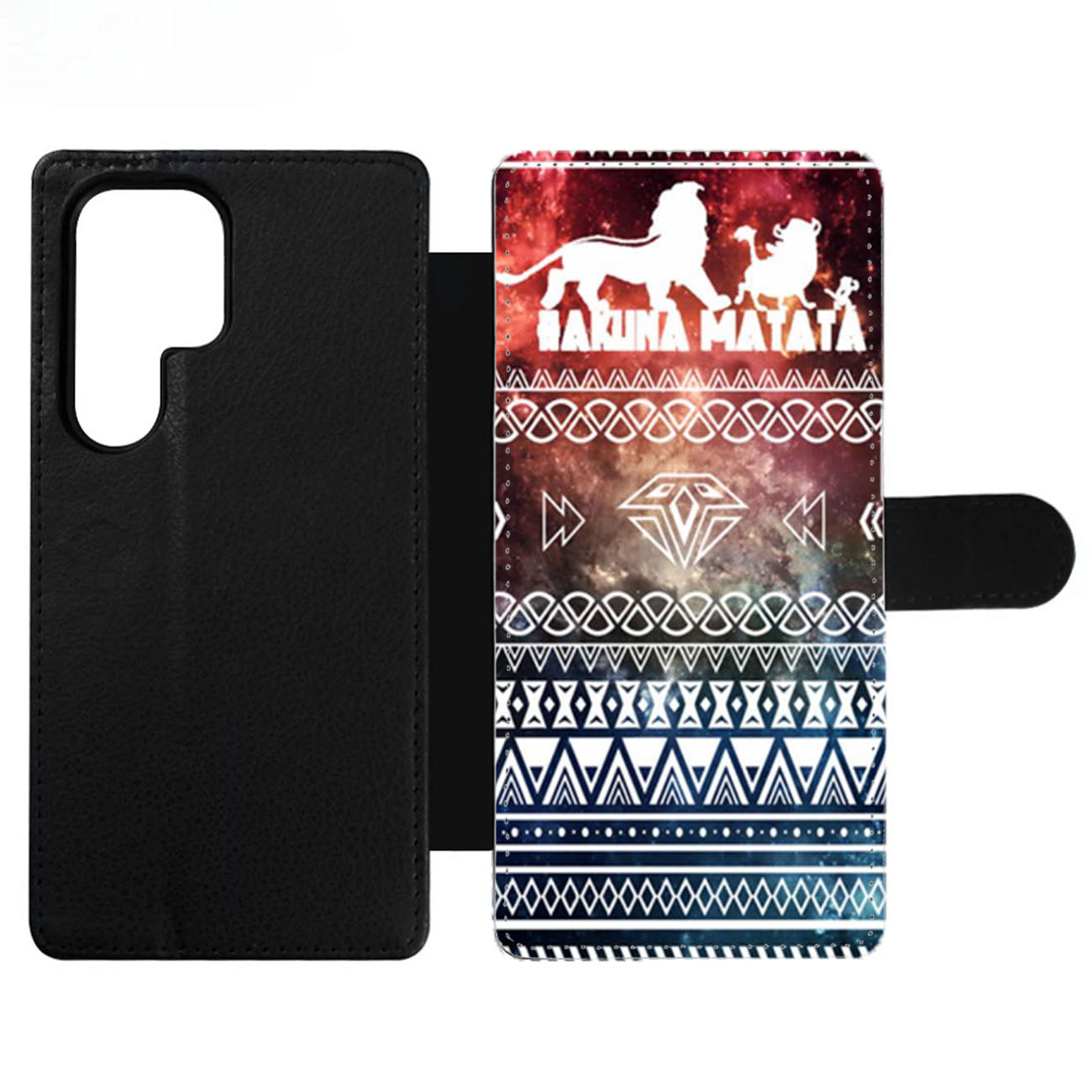 Hakuna Matata Aztec Space Wallet Samsung Case