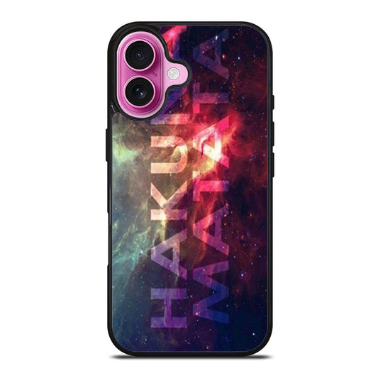 Hakuna Matata Galaxy Nebula iPhone Case Cover