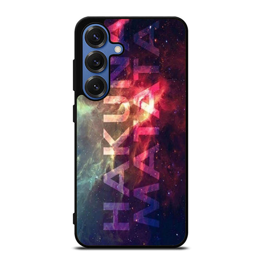 Hakuna Matata Galaxy Nebula Samsung S25 Ultra Case