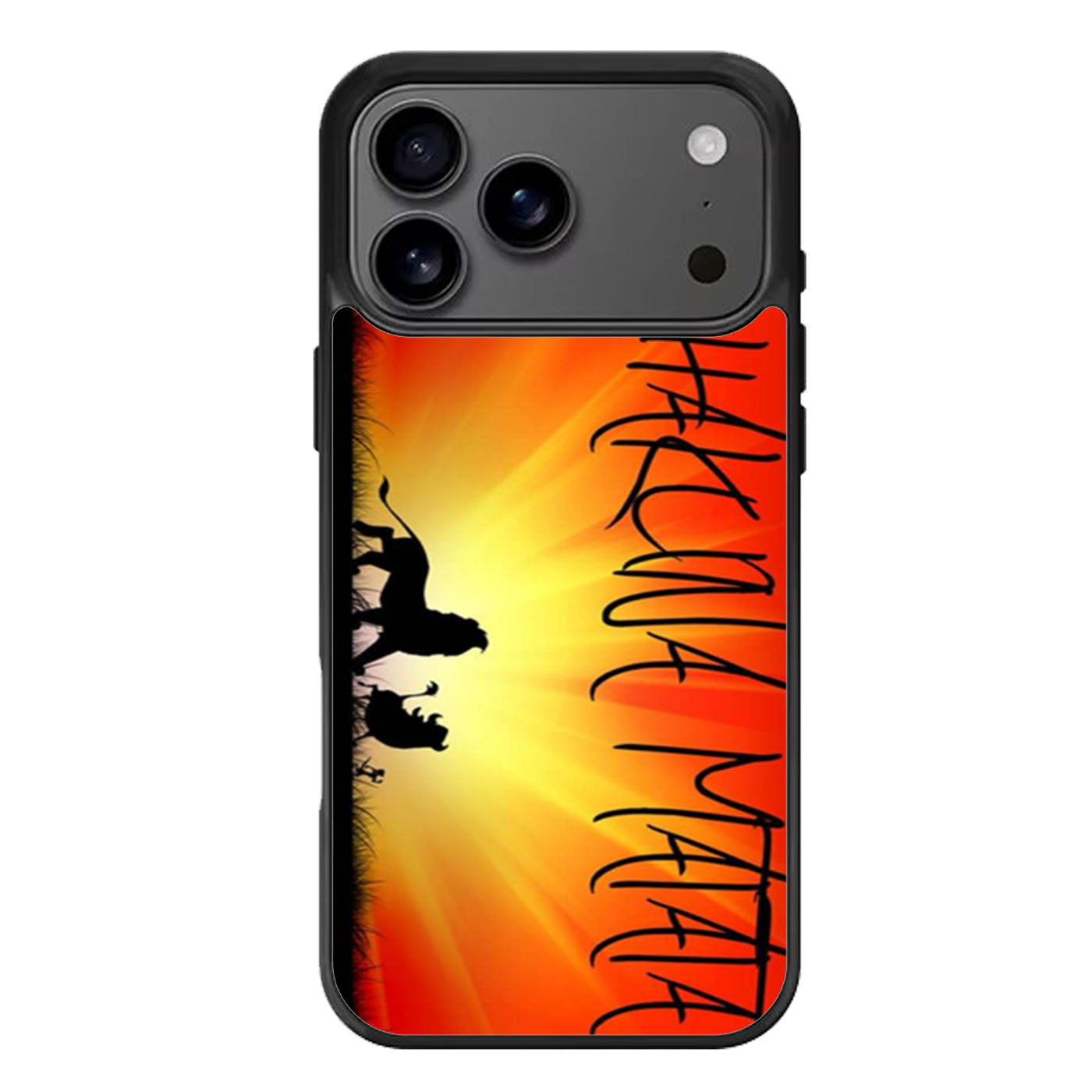 Hakuna Matata The Lion King iPhone 17 Pro Max Case