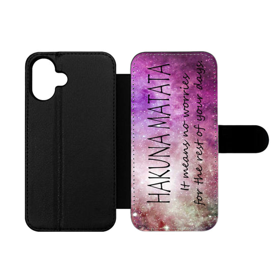Hakuna Matata Wallet iPhone Case