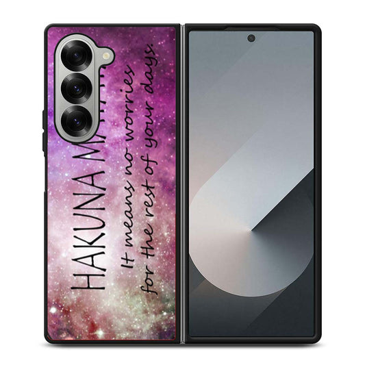 Hakuna Matata Samsung Z Fold 6 Case