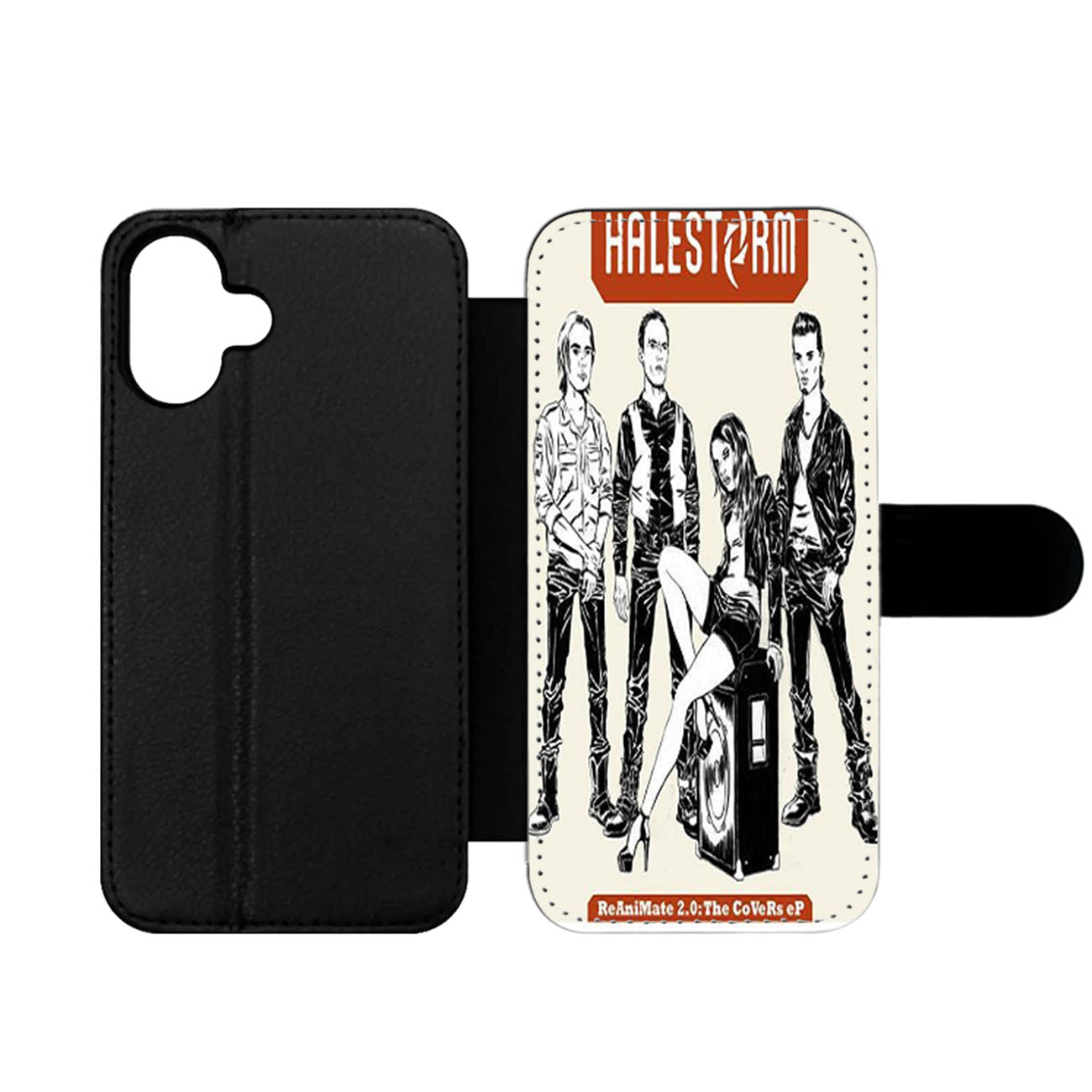 Halestorm Band Cover Album Wallet iPhone Case