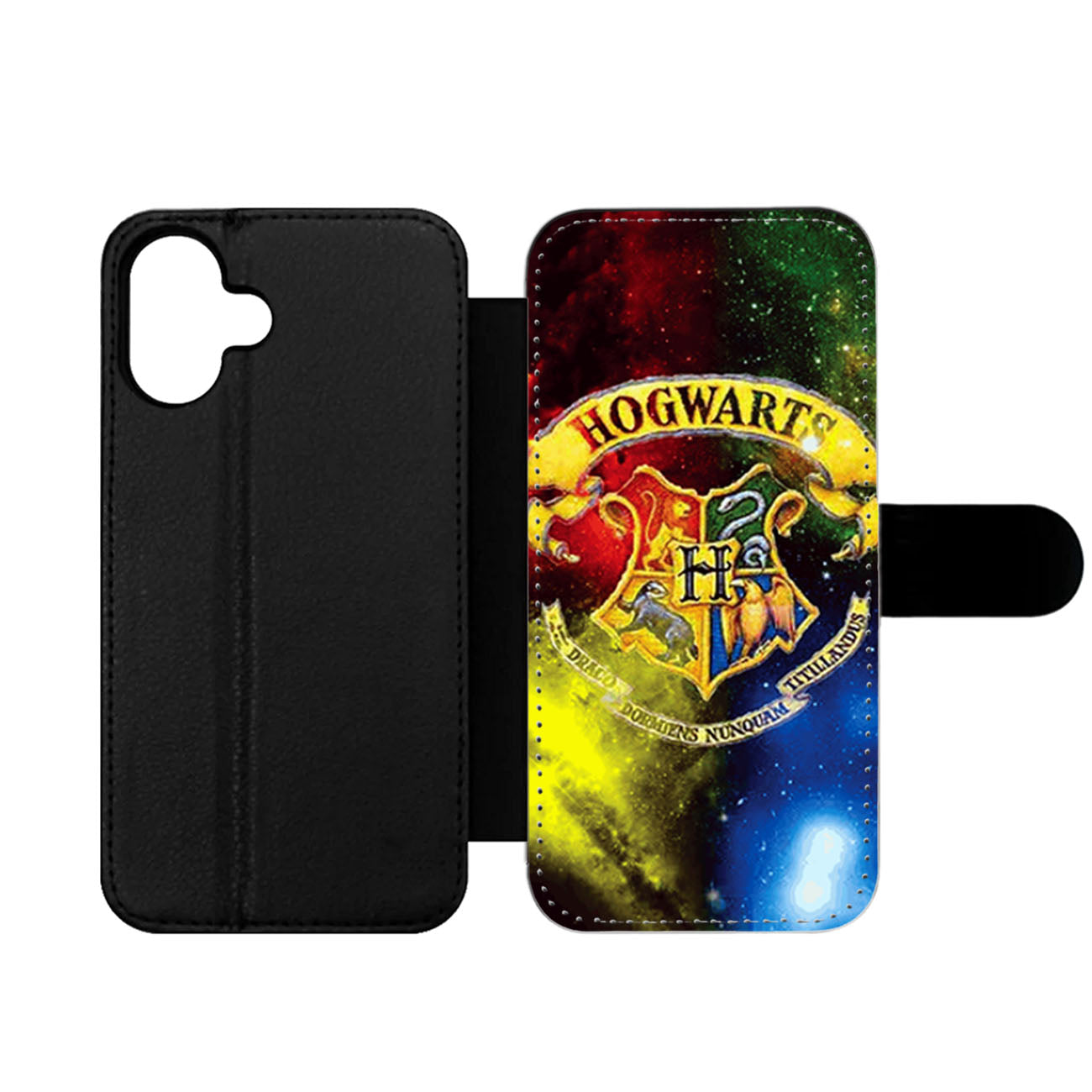 Halloween Harry Potter Hogwarts In Galaxy Wallet iPhone Case