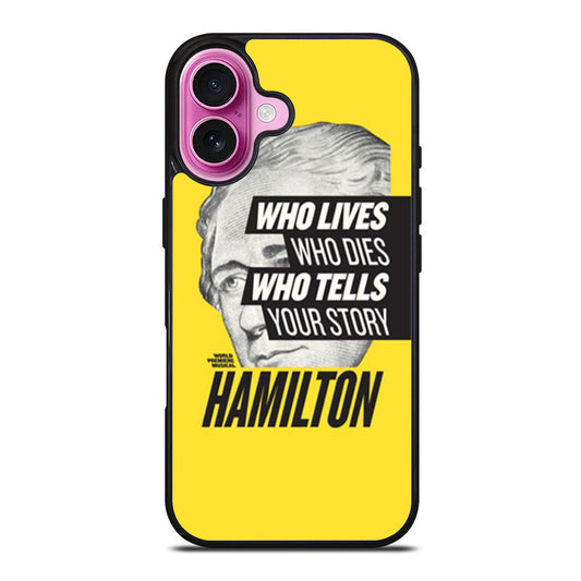 Hamilton Musical Poster iPhone Case Cover