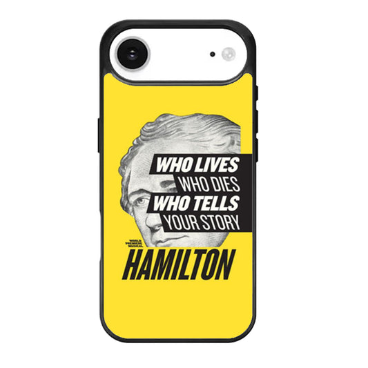 Hamilton Musical Poster iPhone Air Case