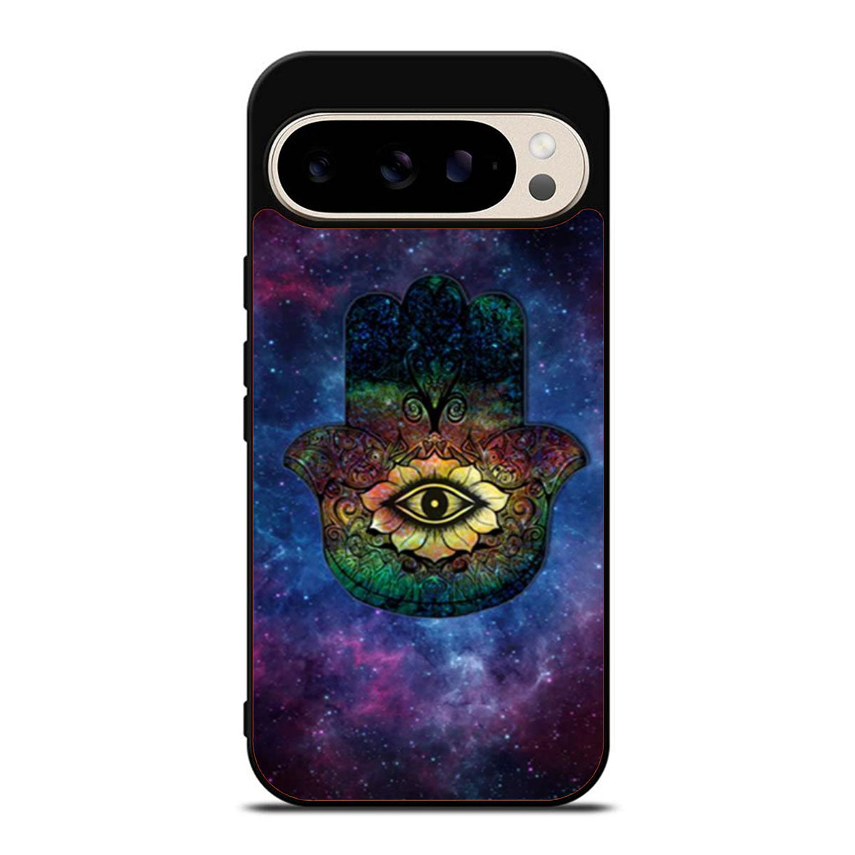 Hamsa Evil Eye Nebula Google Pixel 9 Pro Case
