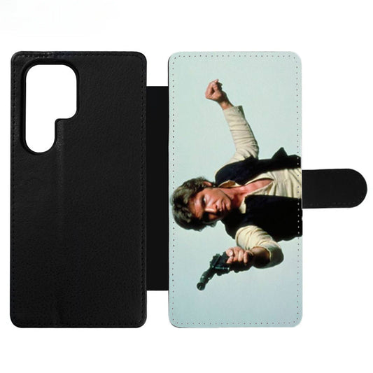 Han Solo Poster Wallet Samsung Case