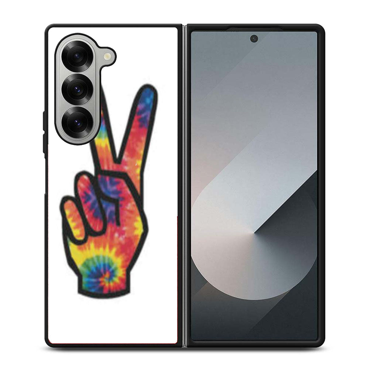Hand Peace Sign Samsung Z Fold 6 Case