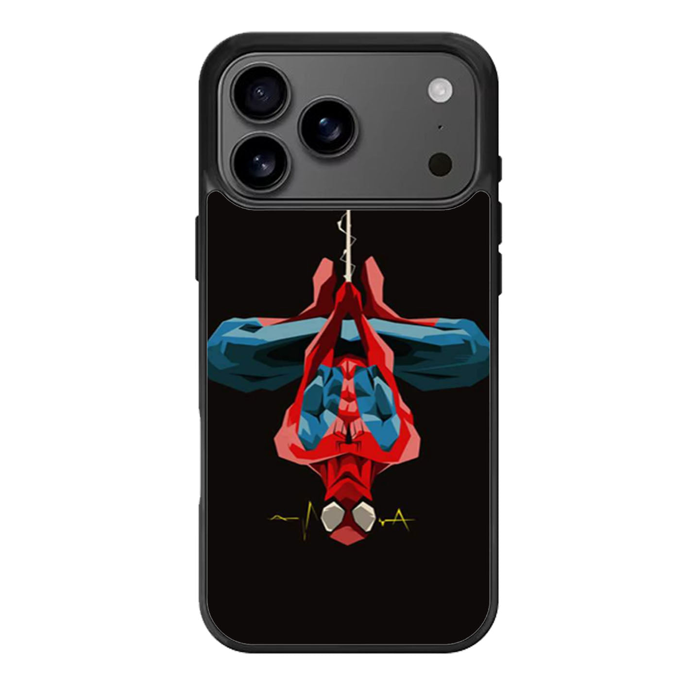 Hanging Spider Man iPhone 17 Pro Max Case