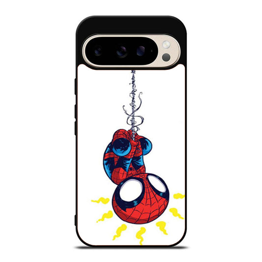 Hanging Spidey Spider Man Google Pixel 9 Pro Case