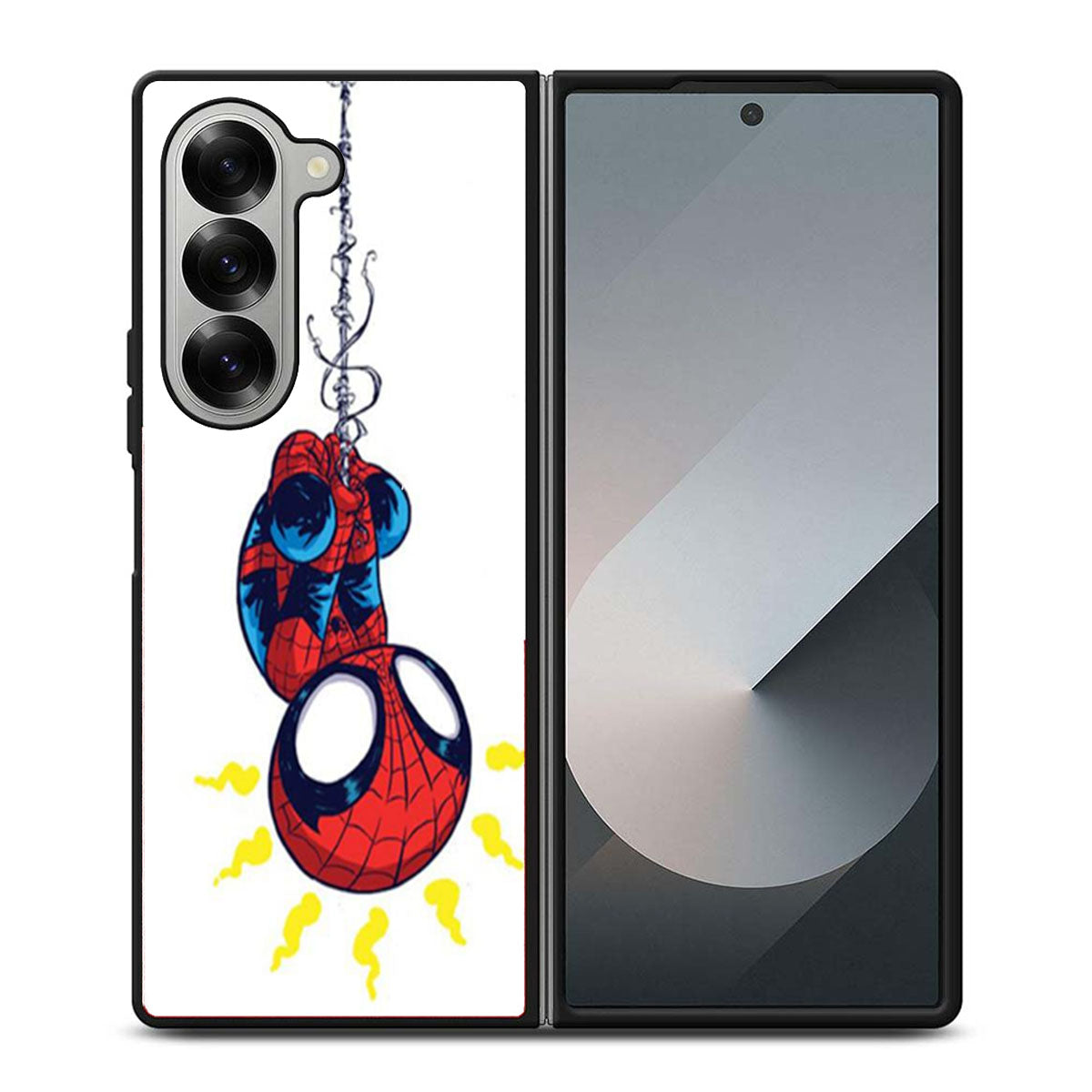 Hanging Spidey Spider Man Samsung Z Fold 6 Case