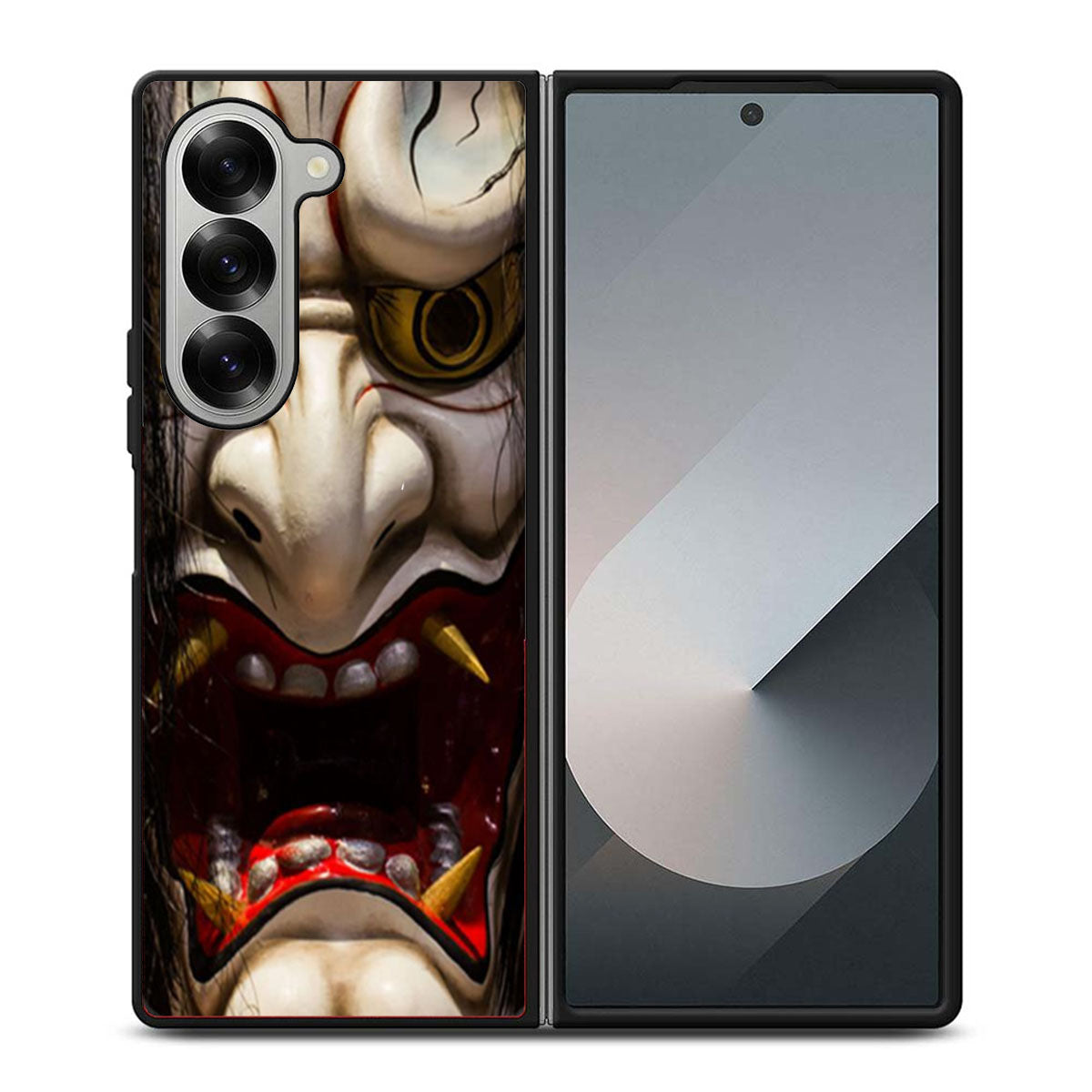 Hannya Demon Mask Samsung Z Fold 6 Case