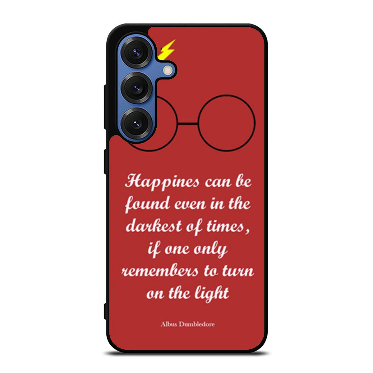 Happiness Quote Harry Potter Samsung S25 Ultra Case