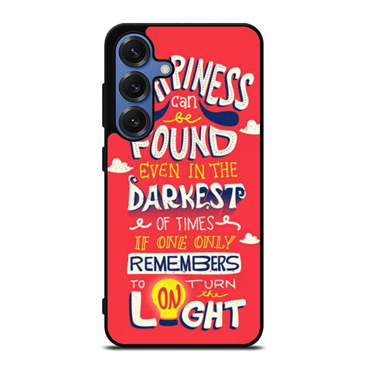Happiness Quote by Albus Dumbledore Samsung S25 Ultra Case