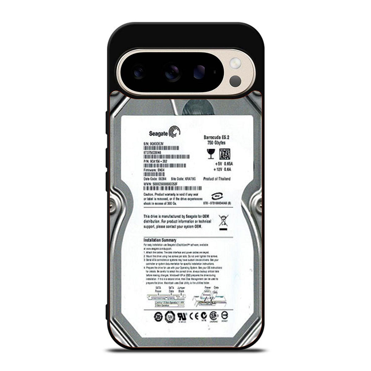 Hard Drive Google Pixel 9 Pro Case
